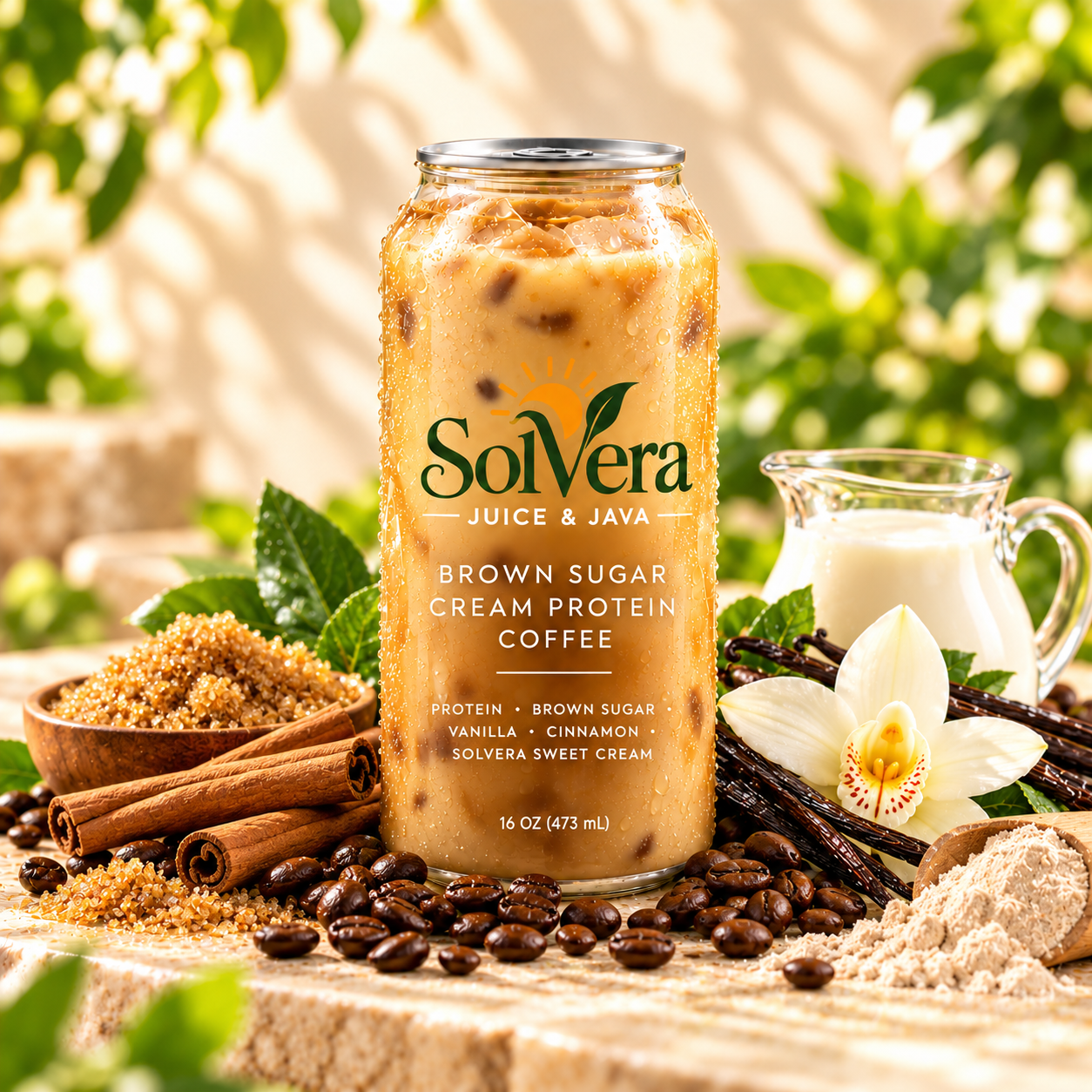 Brown Sugar Cream Protein Coffee