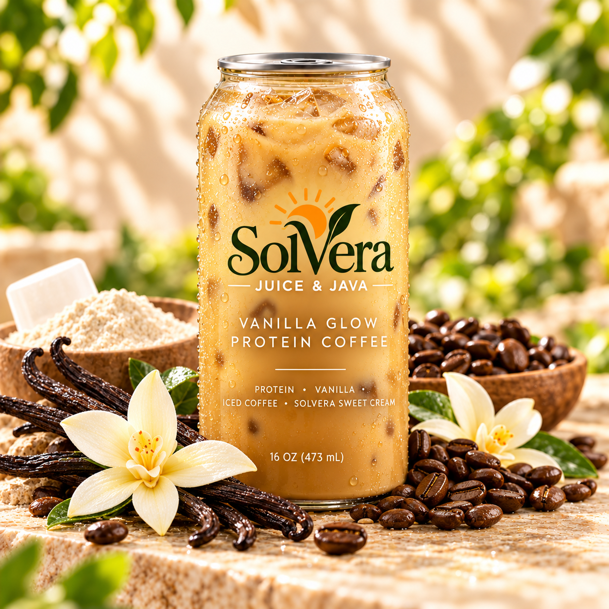 Vanilla Glow Protein Coffee