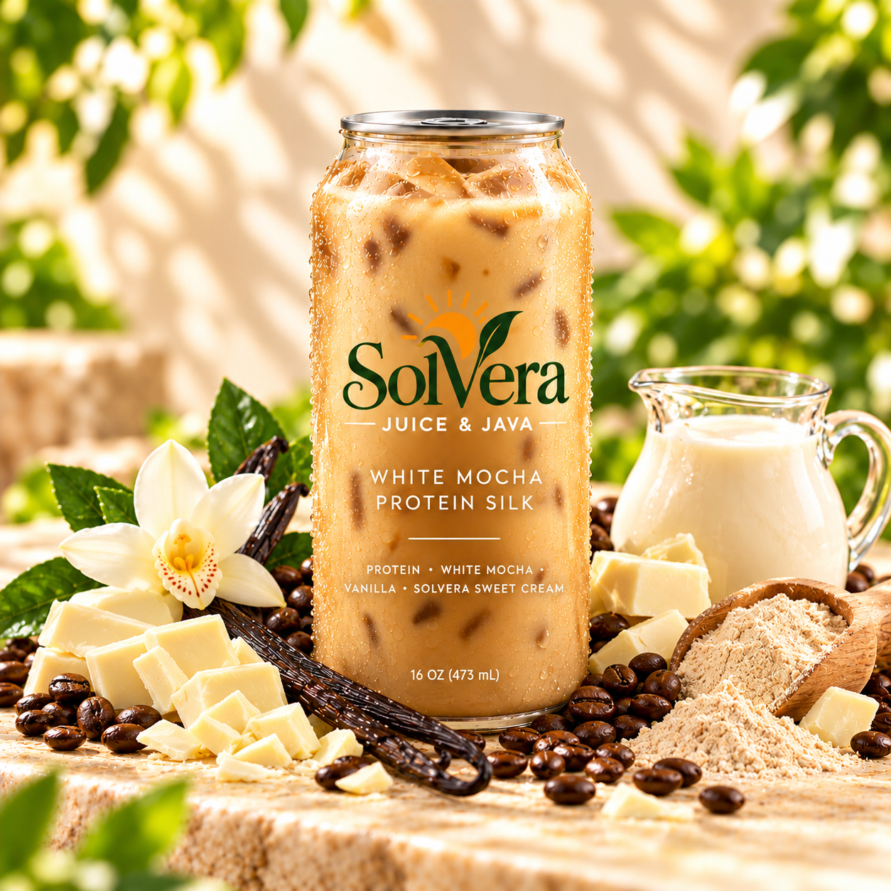 White Mocha Protein Silk