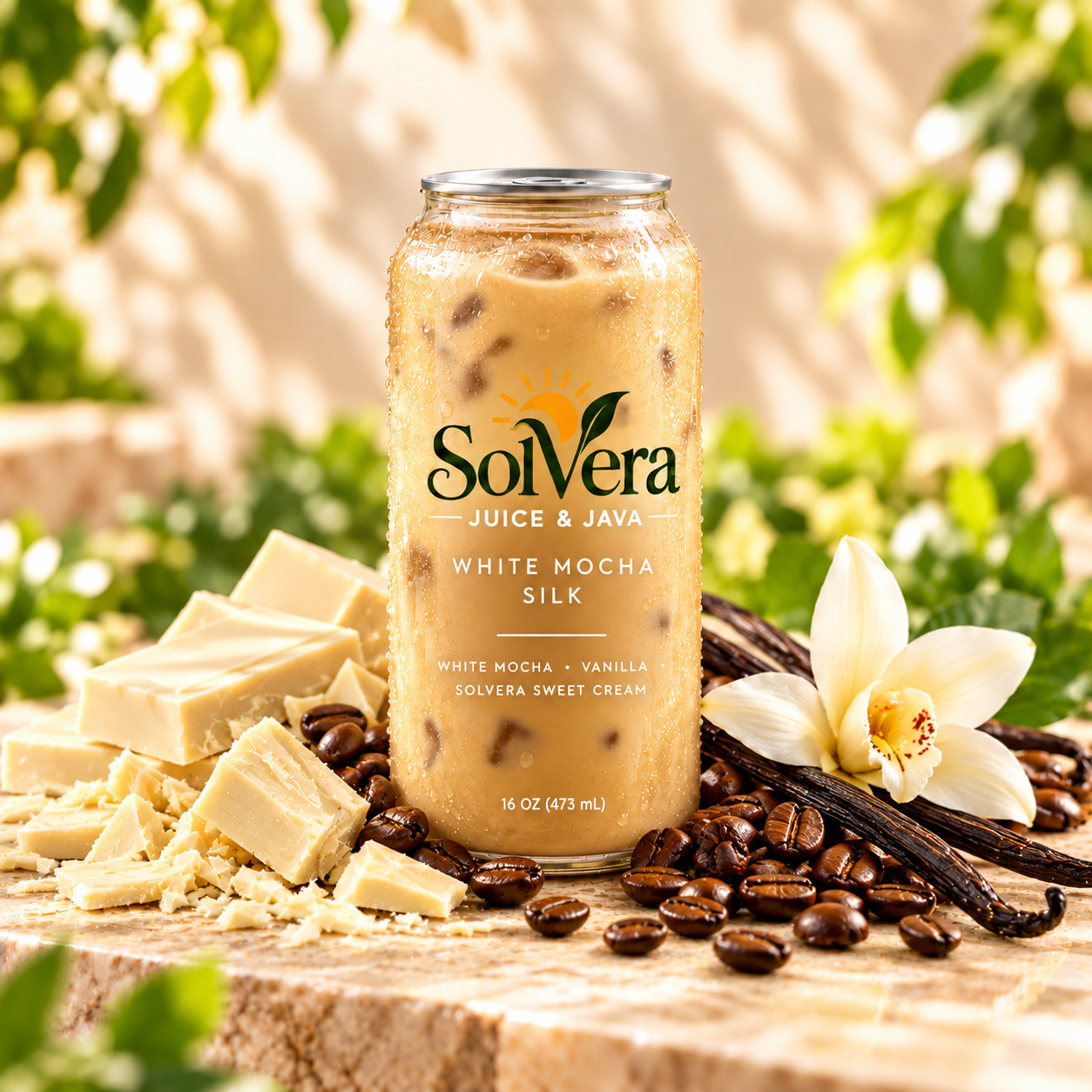 White Mocha Silk